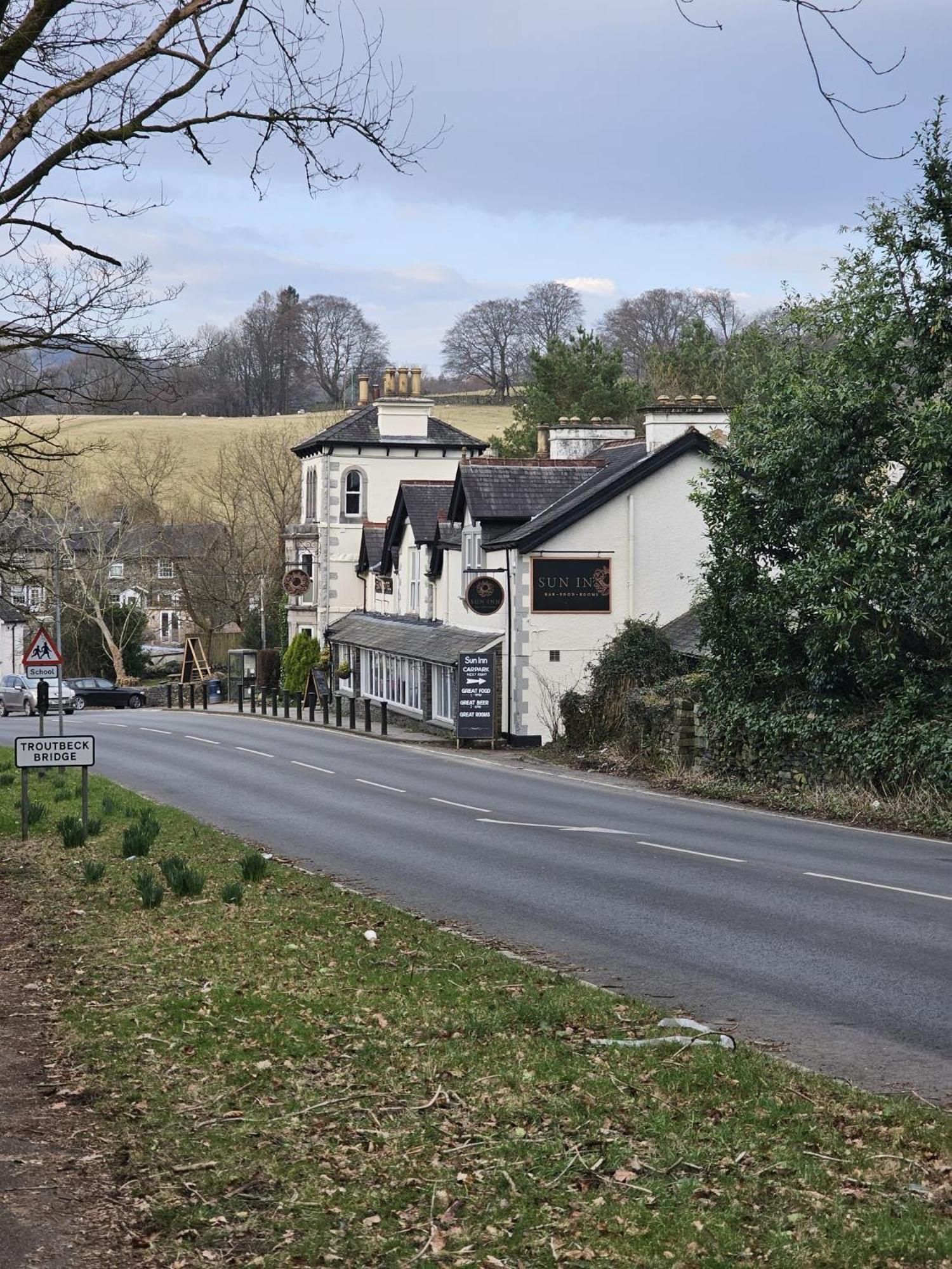 The Sun Inn Troutbeck Bridge Kültér fotó
